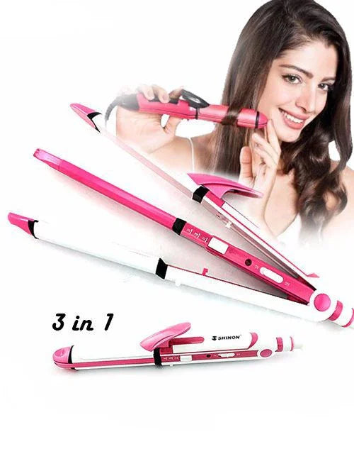 Planchita Rizadora 3 en 1. Hair Curler