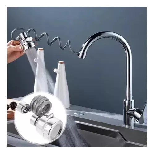 Grifo Ajustable Telescópico 360°