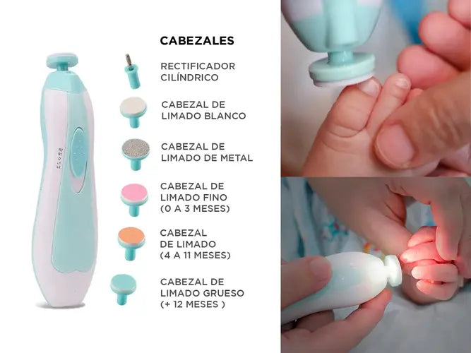 Lima de Uñas AXIDUN para Bebes